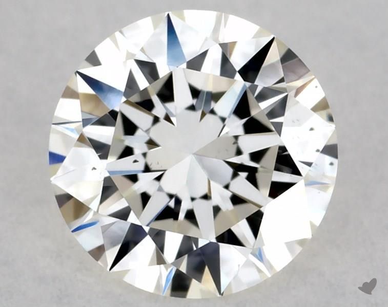 Diamond Natural 0,61Ct I-VS2 Round - GIA2436851820