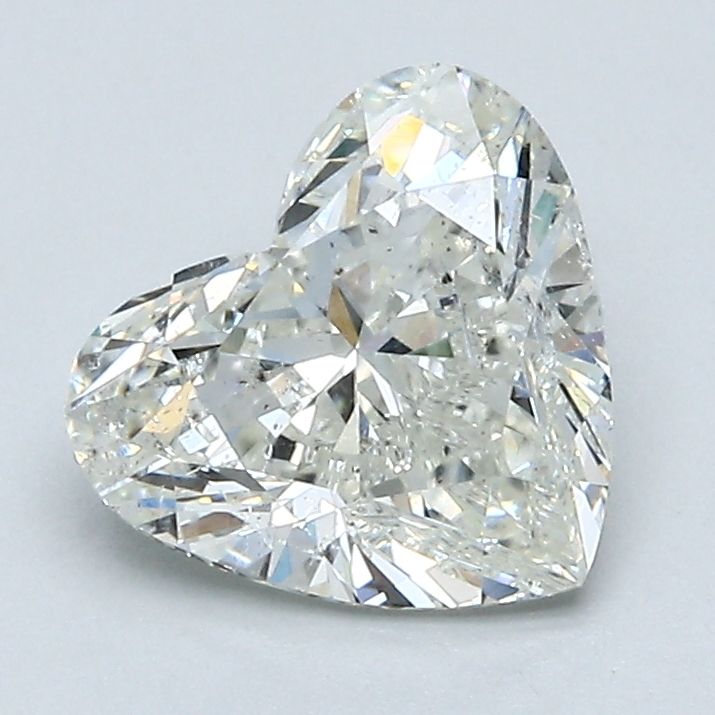 Diamond Natural 1,71Ct J-SI2 Heart - GIA7421097556