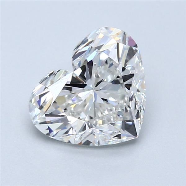 Diamond Natural 1,7Ct G-VS2 Heart - GIA7468746545