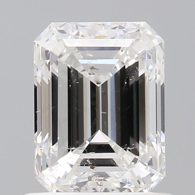Diamond Natural 1Ct E-SI2 Emerald - GIA2407671906