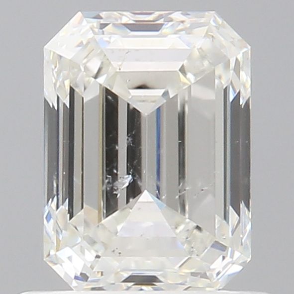 Diamond Natural 0,9Ct I-SI2 Emerald - GIA7416229676