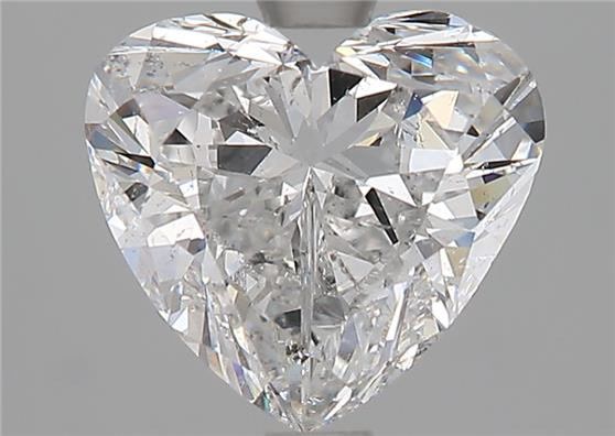 Diamond Natural 1,71Ct E-SI2 Heart - GIA1409996733