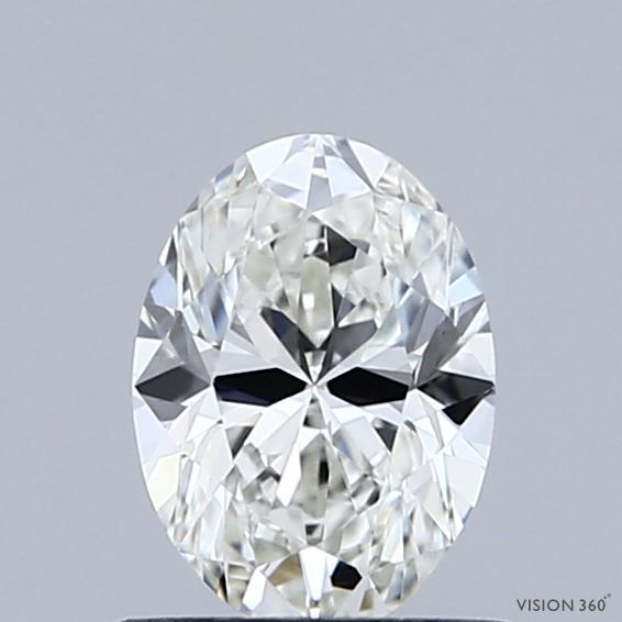 Diamond Natural 0,73Ct I-VVS2 Oval - GIA7513768461