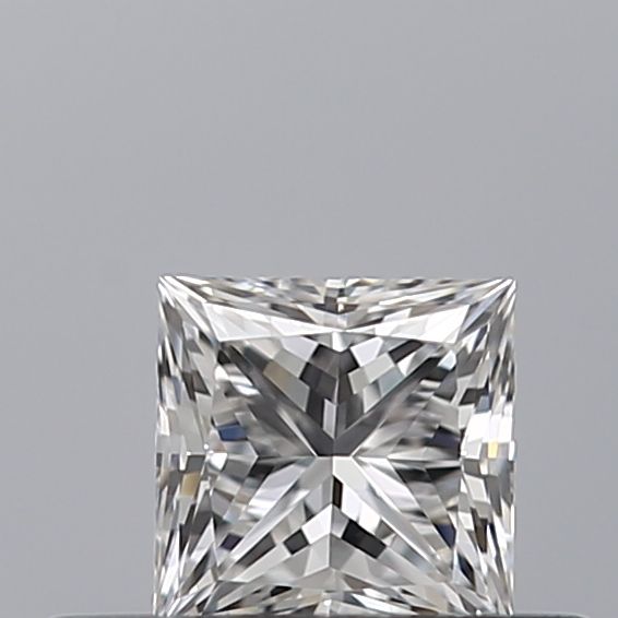 Diamond Natural 0,35Ct E-VVS1 Princess - GIA7546544143