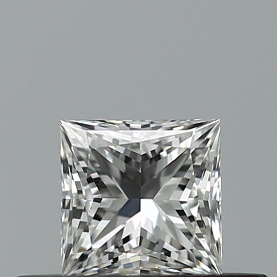 Diamond Natural 0,32Ct F-IF Princess - GIA6545549264