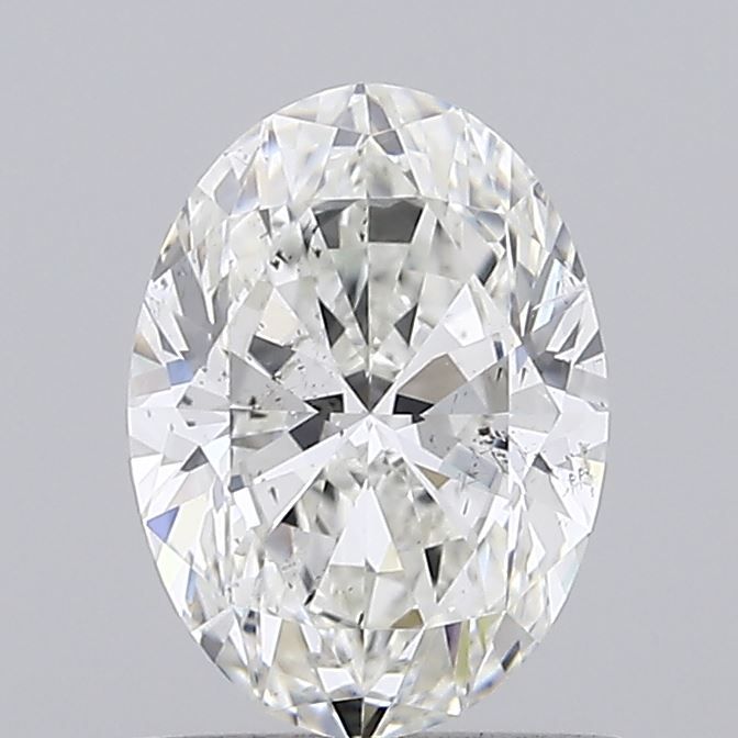 Diamond Natural 1Ct H-SI2 Oval - GIA6551028162