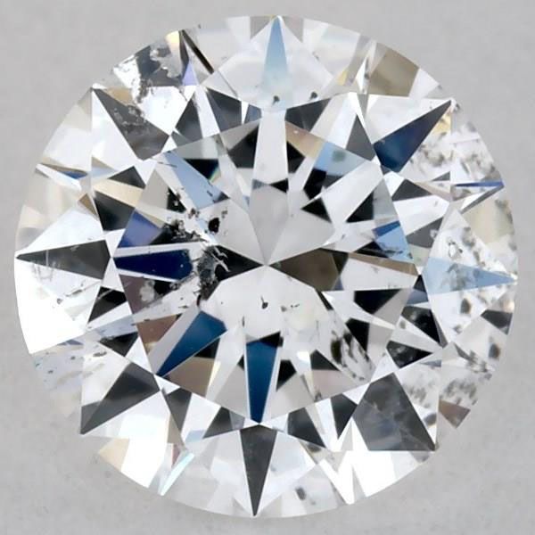 Diamond Natural 0,6Ct D-SI2 Round - GIA2221030928