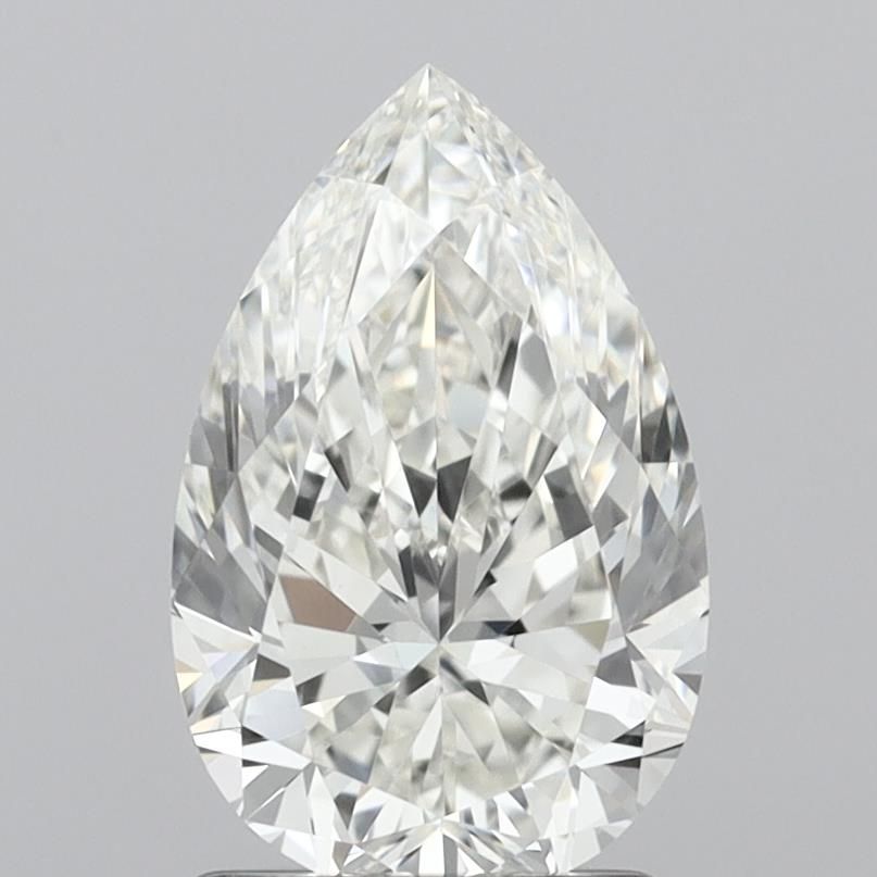 Diamond Natural 1,5Ct H-VVS2 Pear - HRD260000091119