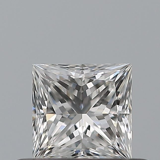 Diamond Natural 0,33Ct F-VVS1 Princess - GIA5543253488