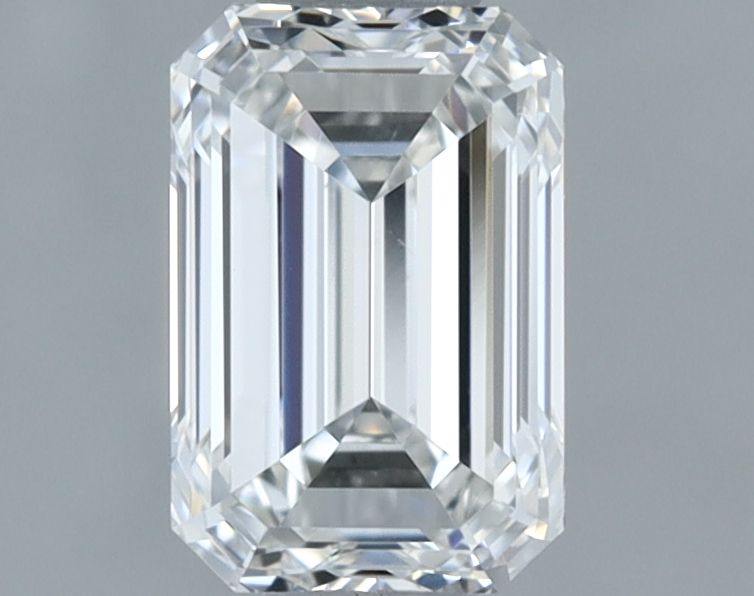 Diamond Natural 0,55Ct F-VS1 Emerald - GIA3525600940