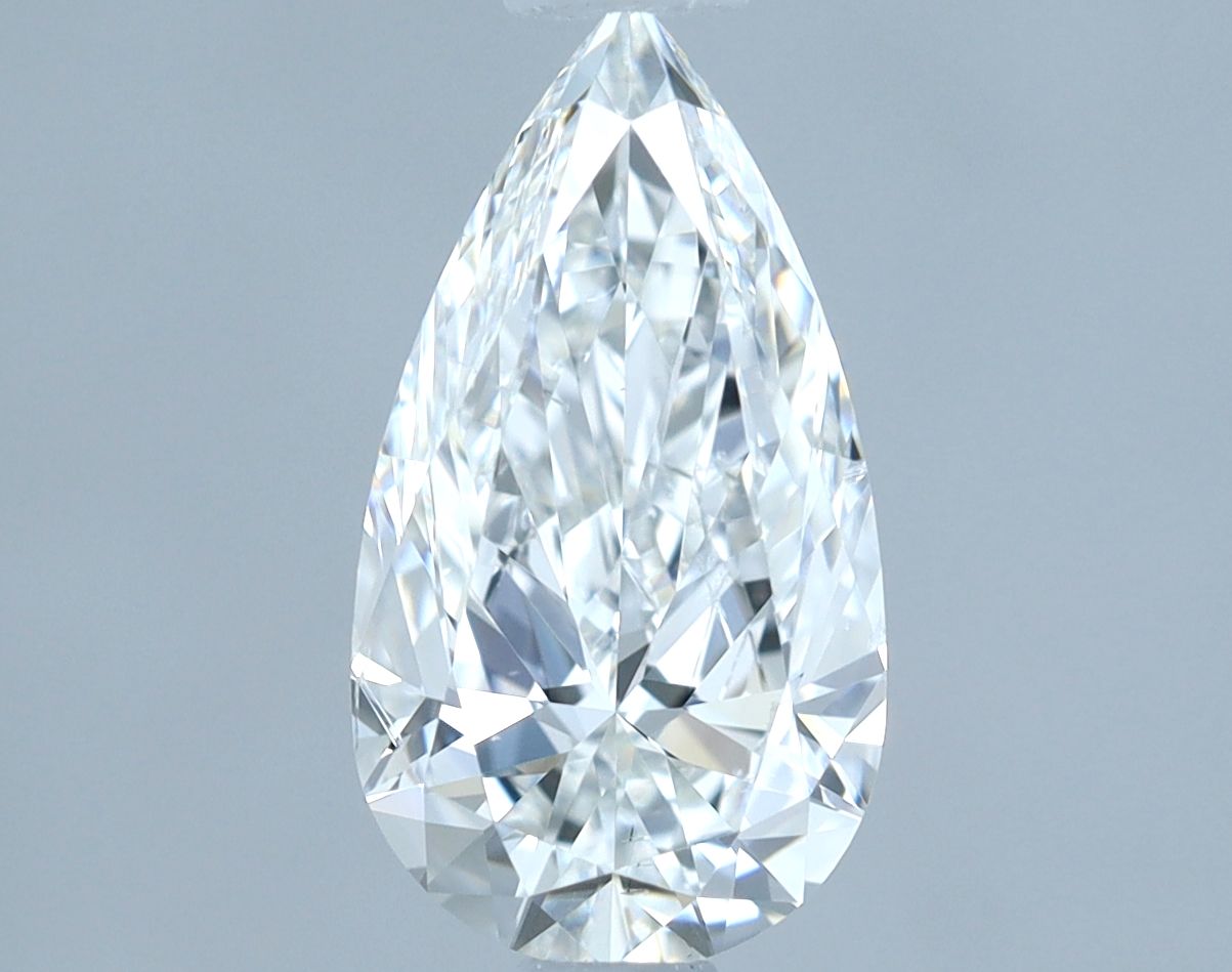 Diamond Natural 1,01Ct F-SI1 Pear - GIA7546670046