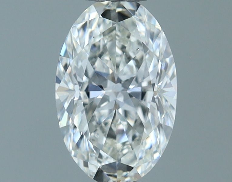 Diamond Natural 0,5Ct I-SI1 Oval - GIA7556119095