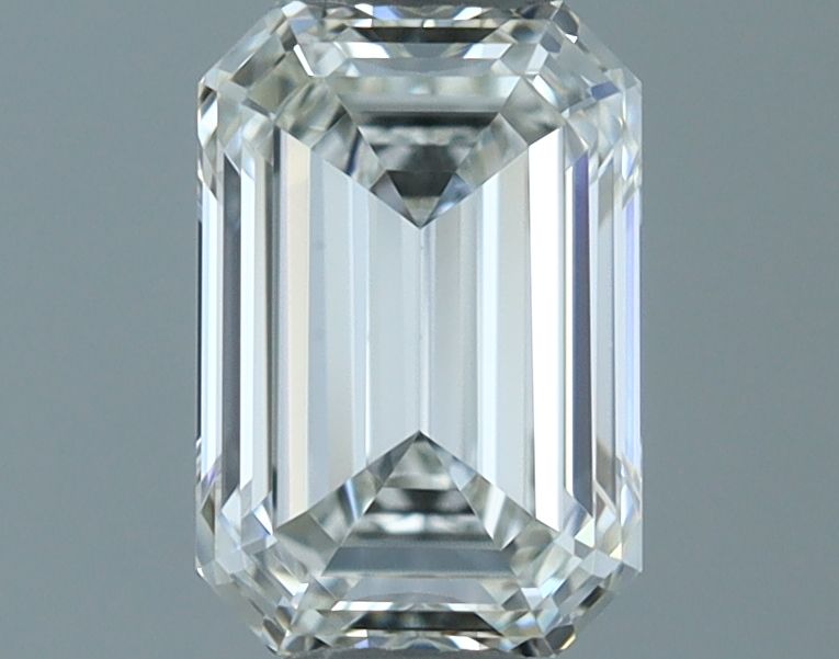 Diamond Natural 0,5Ct J-VVS2 Emerald - GIA6552126040