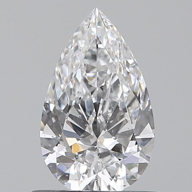Diamond Natural 0,6Ct D-SI2 Pear - GIA6521694747