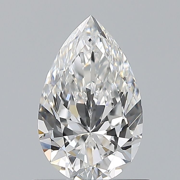 Diamond Natural 0,8Ct F-VVS1 Pear - GIA5543142238