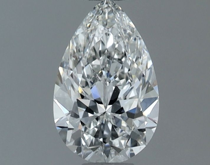 Diamond Natural 0,6Ct F-SI1 Pear - GIA5546329312