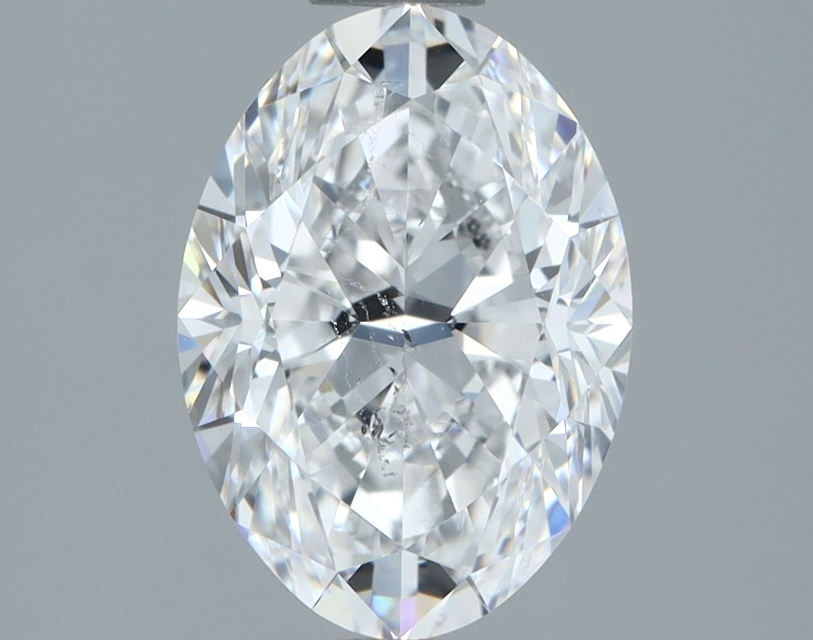 Diamond Natural 1,8Ct D-SI2 Oval - GIA5523951377