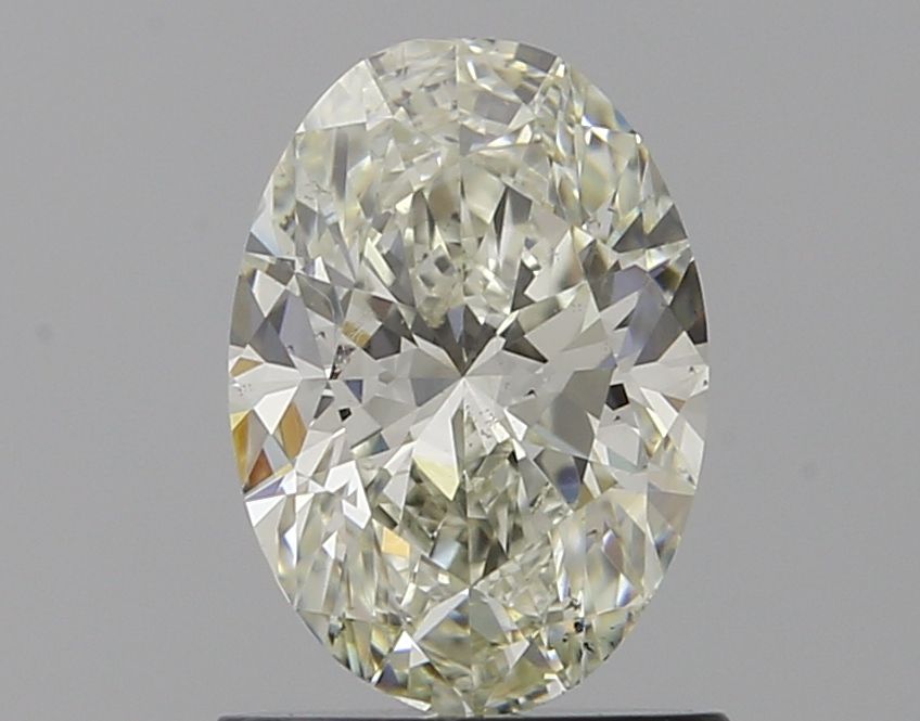 Diamond Natural 1Ct J-SI1 Oval - GIA2546452228