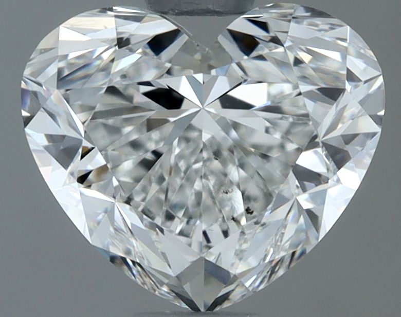 Diamond Natural 1,54Ct G-SI1 Heart - GIA3535770716