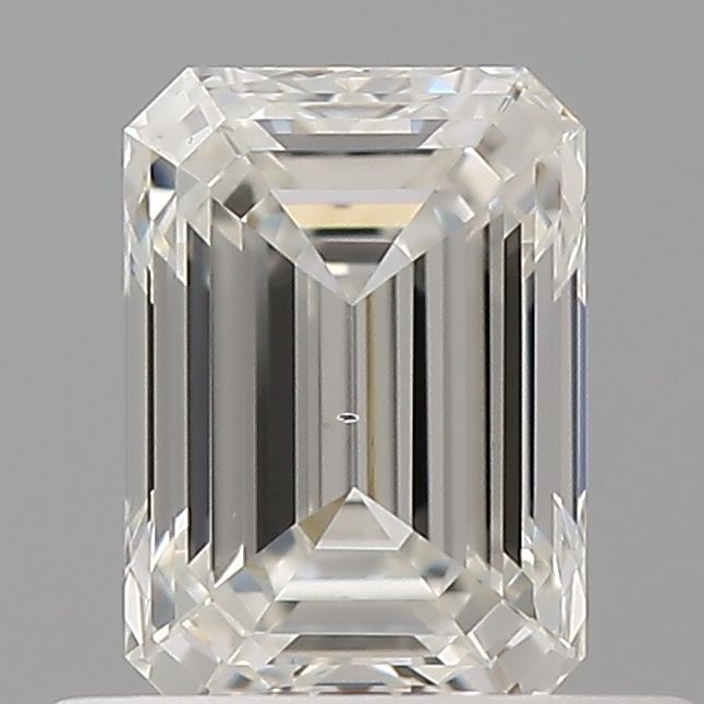 Diamond Natural 0,55Ct G-SI1 Emerald - GIA6521024581