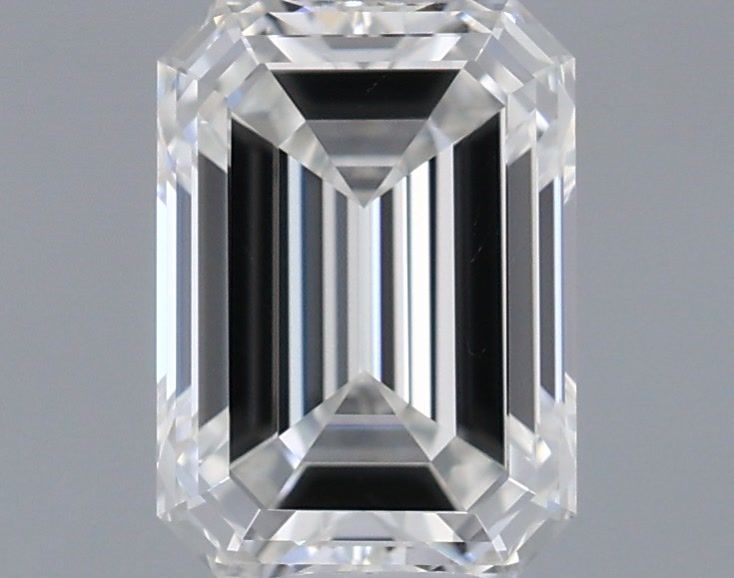 Diamond Natural 0,56Ct F-VVS1 Emerald - GIA2537073481