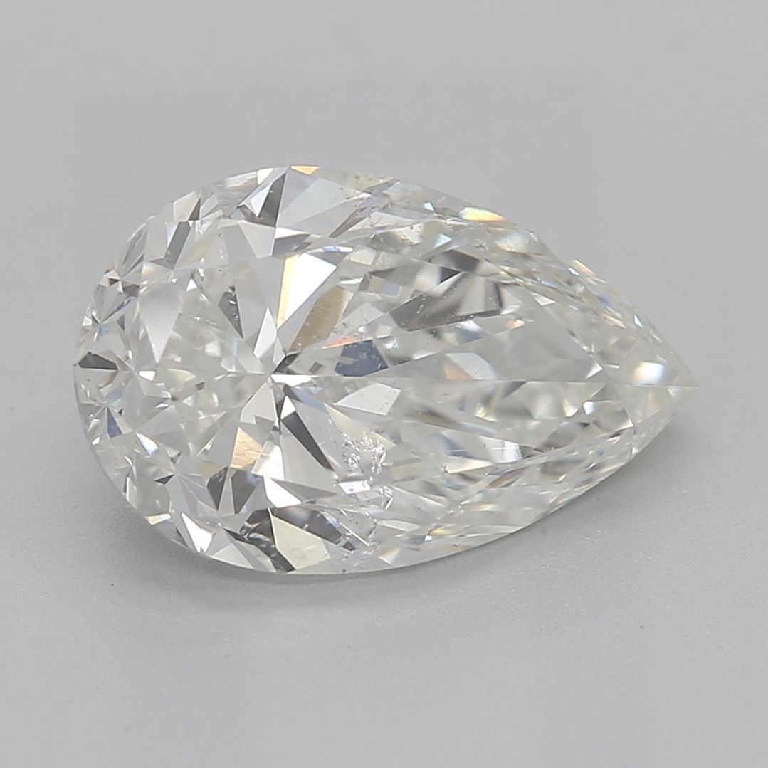 Diamond Natural 1,7Ct J-SI2 Pear - GIA6532447548