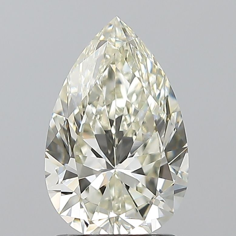 Diamond Natural 1,7Ct J-VVS1 Pear - HRD260000086047