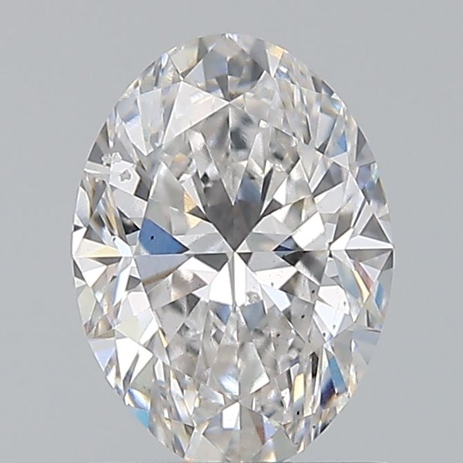 Diamond Natural 0,9Ct E-SI1 Oval - GIA6525030054