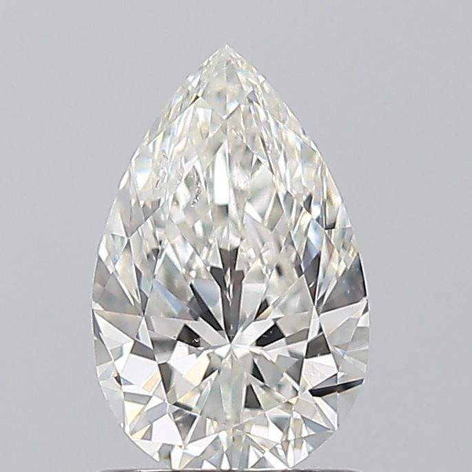 Diamond Natural 1,01Ct H-SI2 Pear - GIA6552118653