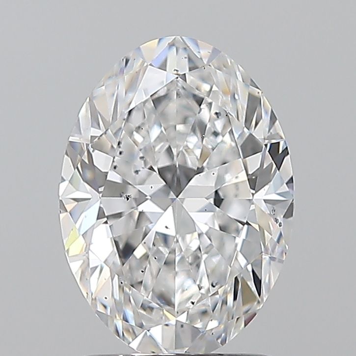Diamond Natural 1,7Ct D-SI2 Oval - GIA5543984184