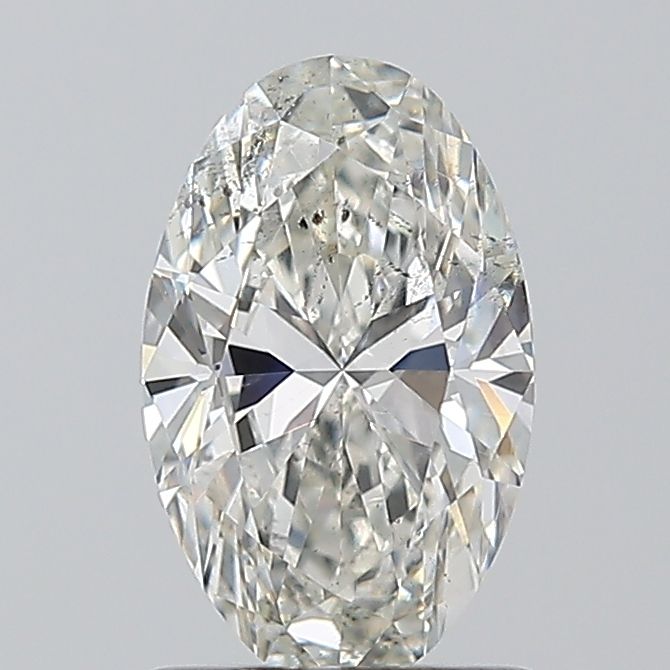 Diamond Natural 1,01Ct H-SI2 Oval - GIA6541853364