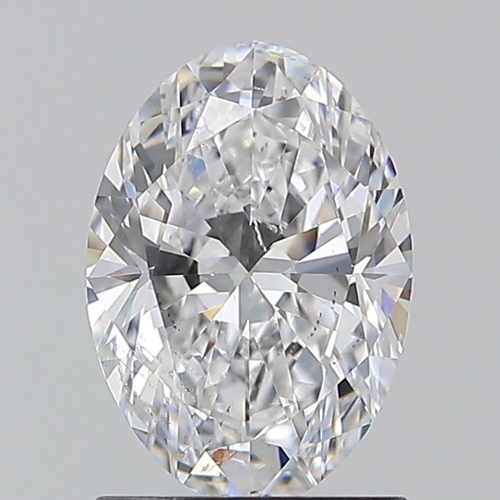 Diamond Natural 1,3Ct D-SI2 Oval - GIA7546766489