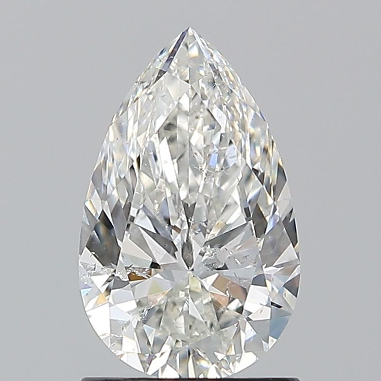 Diamond Natural 1,3Ct G-SI2 Pear - GIA5546996010