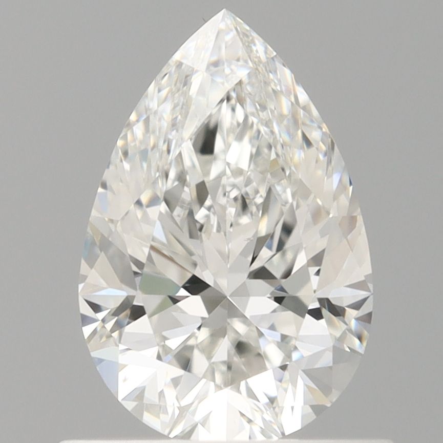 Diamond Natural 0,8Ct F-VS2 Pear - GIA6542792577