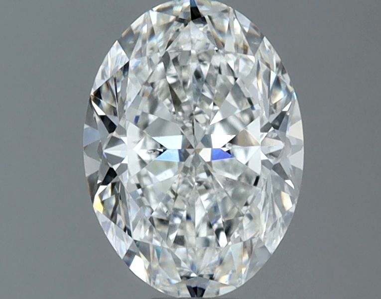 Diamond Natural 1,41Ct G-SI2 Oval - GIA6542220284
