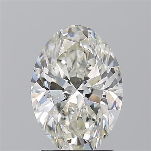 Diamond Natural 1,7Ct J-SI2 Oval - GIA1543470709