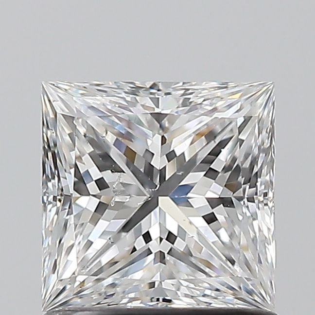 Diamond Natural 1,01Ct E-SI1 Princess - GIA6522525637