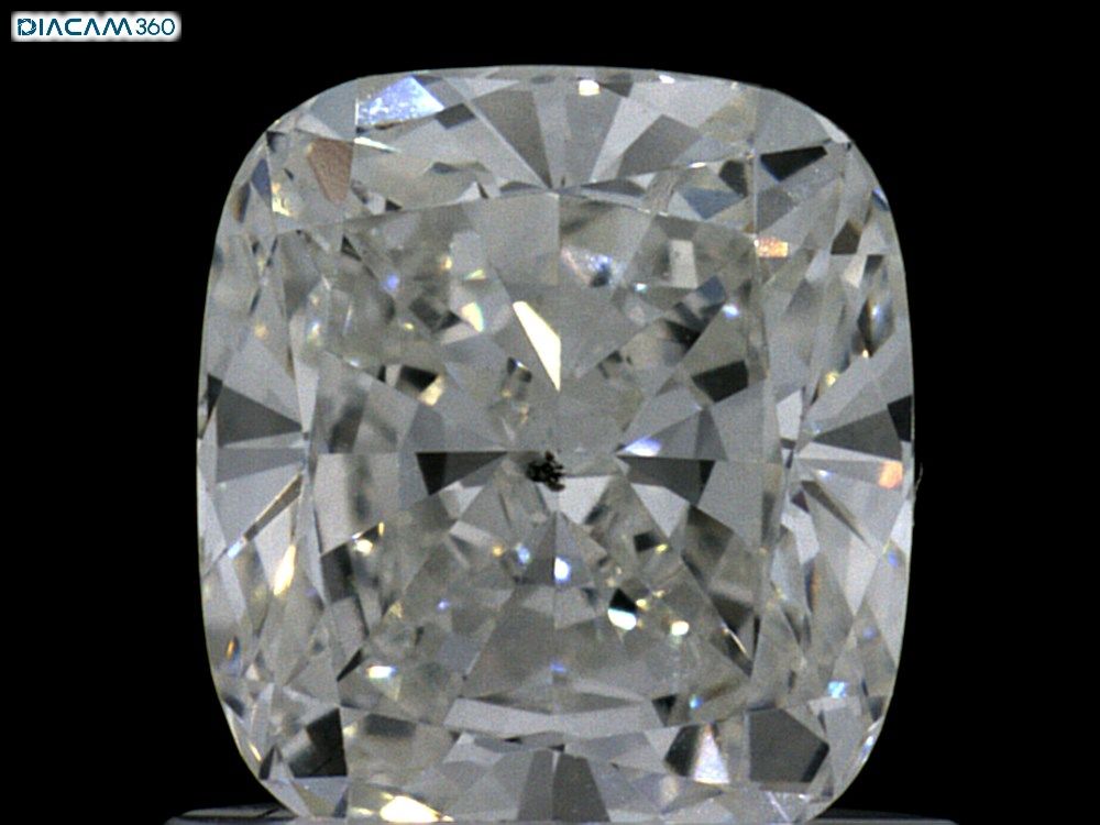 Diamond Natural 1,03Ct G-SI1 Cushion - GIA6461167279