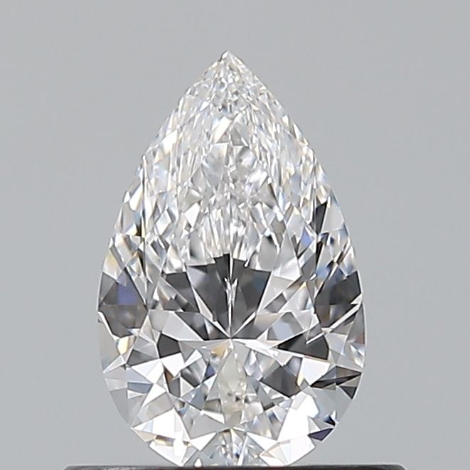 Diamond Natural 0,55Ct D-IF Pear - GIA7541834687