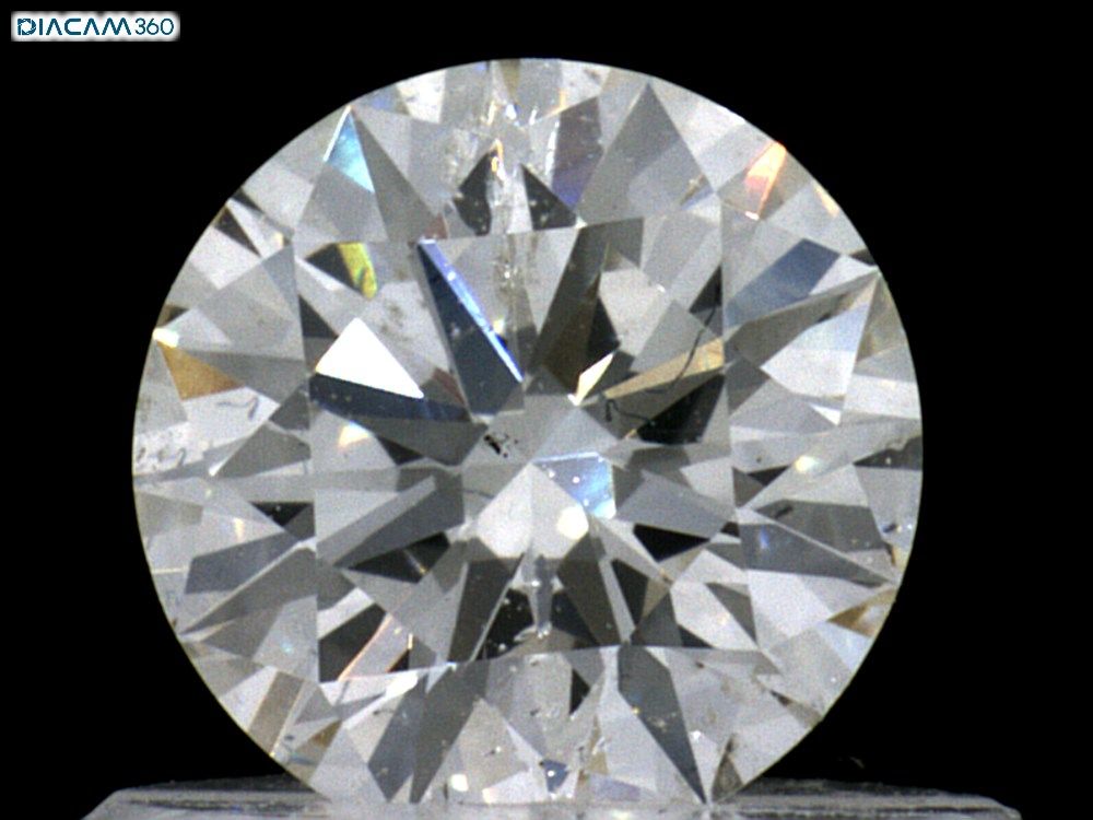 Diamond Natural 0,54Ct I-SI2 Round - GIA6382437403