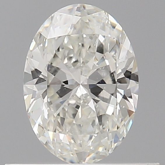 Diamond Natural 0,5Ct H-SI2 Oval - GIA7556133317