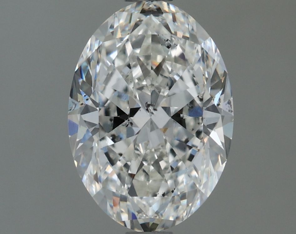 Diamond Natural 1,51Ct H-SI2 Oval - GIA6545486788