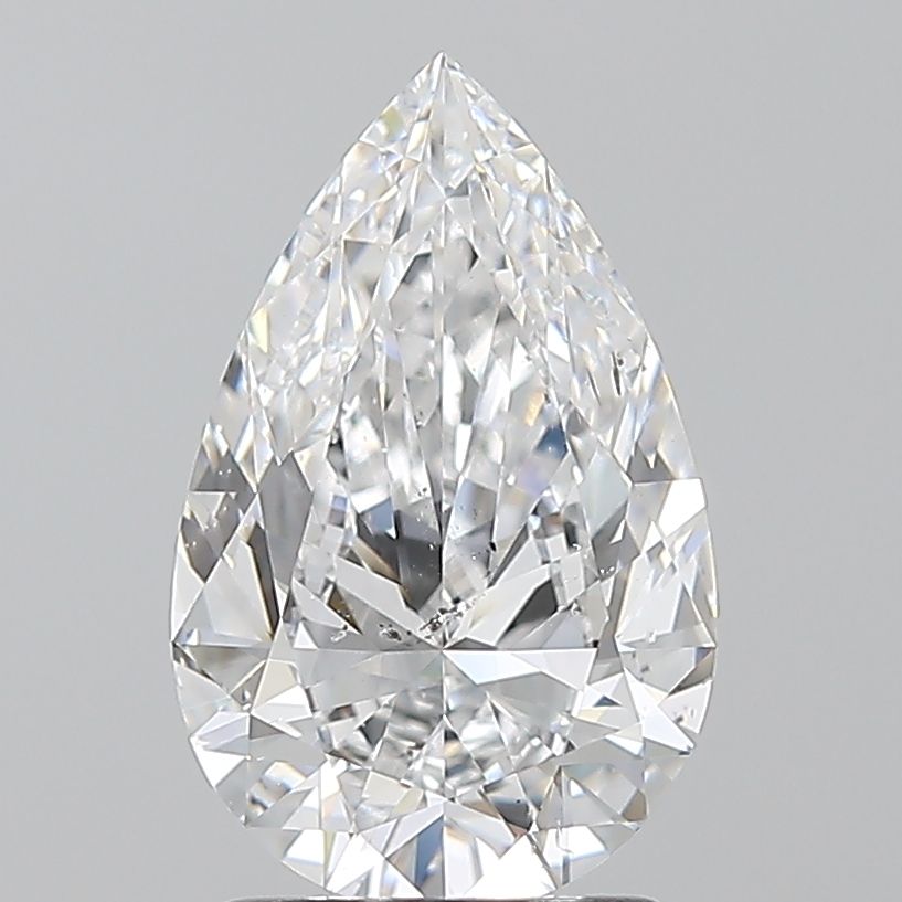 Diamond Natural 1,7Ct D-SI1 Pear - GIA1545483618
