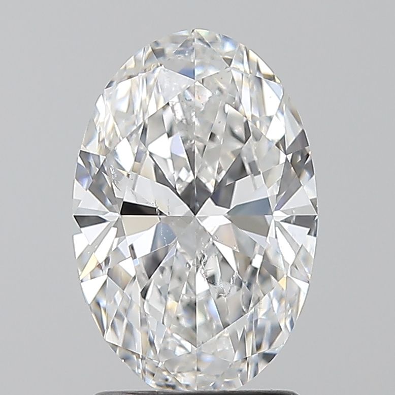 Diamond Natural 1,71Ct E-SI1 Oval - GIA7536356872