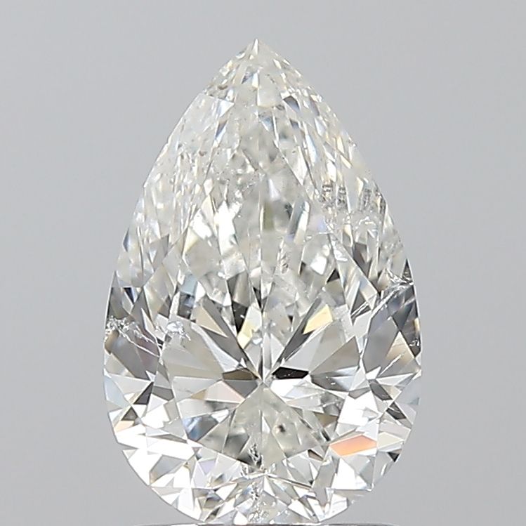 Diamond Natural 1,5Ct H-SI2 Pear - GIA6551048800