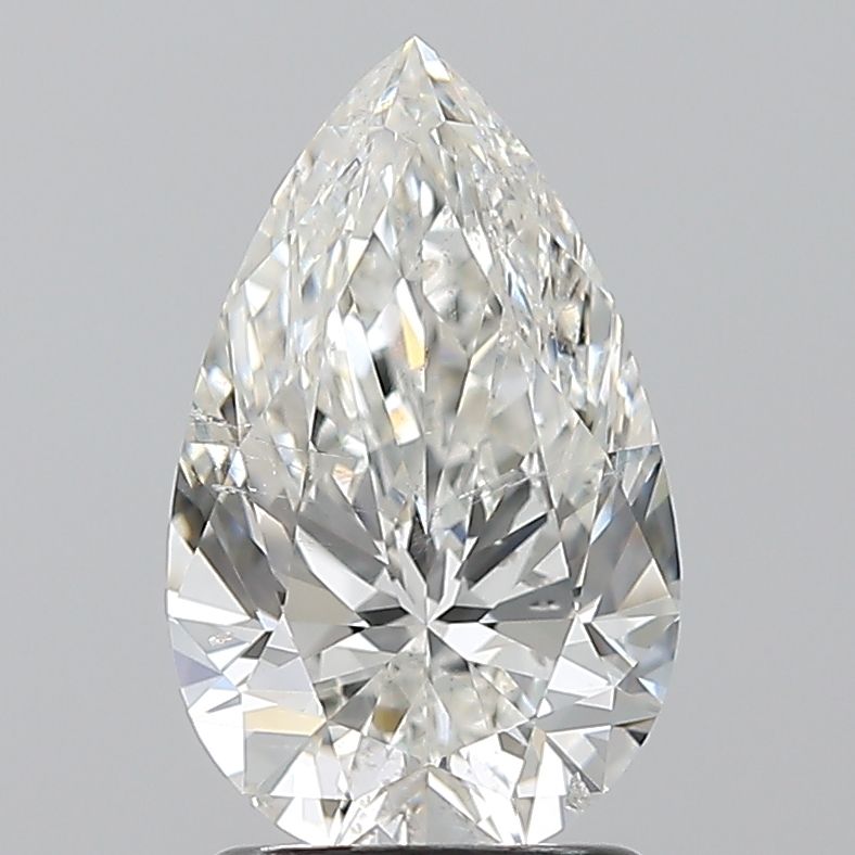 Diamond Natural 1,7Ct H-SI2 Pear - GIA6555223621