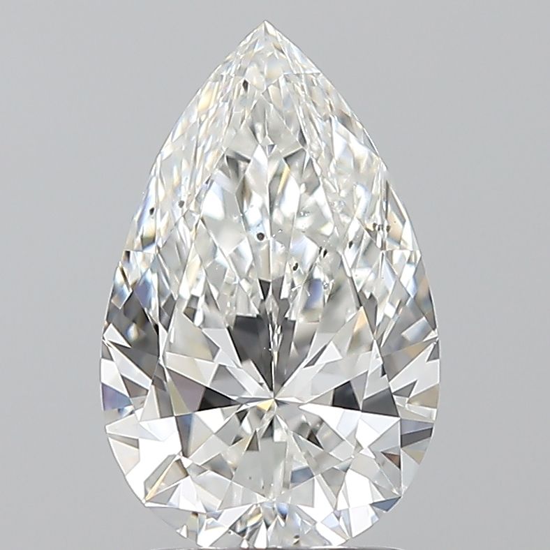 Diamond Natural 1,7Ct G-SI1 Pear - GIA2536803161