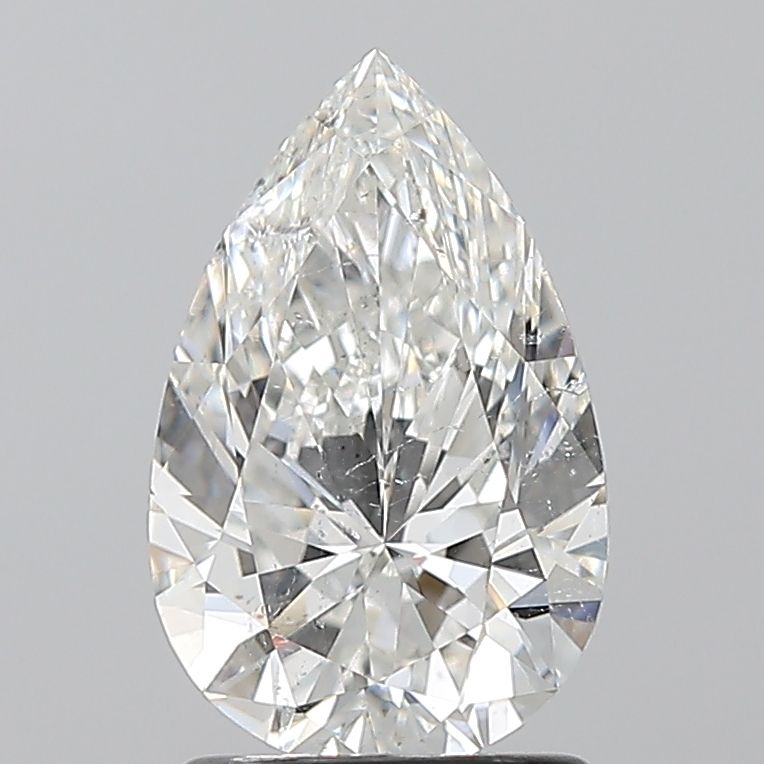 Diamond Natural 1,51Ct G-SI2 Pear - GIA2544475763