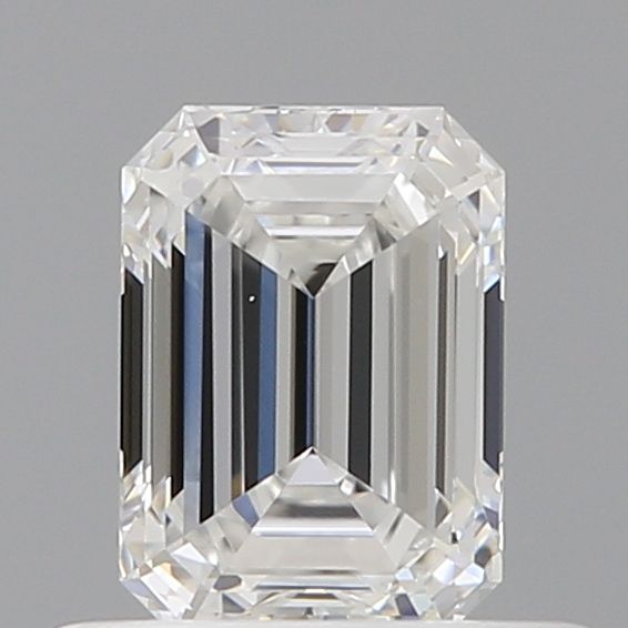 Diamond Natural 0,5Ct F-VS1 Emerald - GIA2548788508
