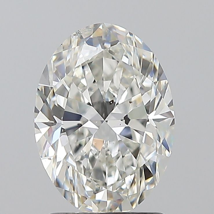 Diamond Natural 1,71Ct H-SI1 Oval - GIA3545138676